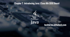 Read more about the article Chapter 7: Introducing Java