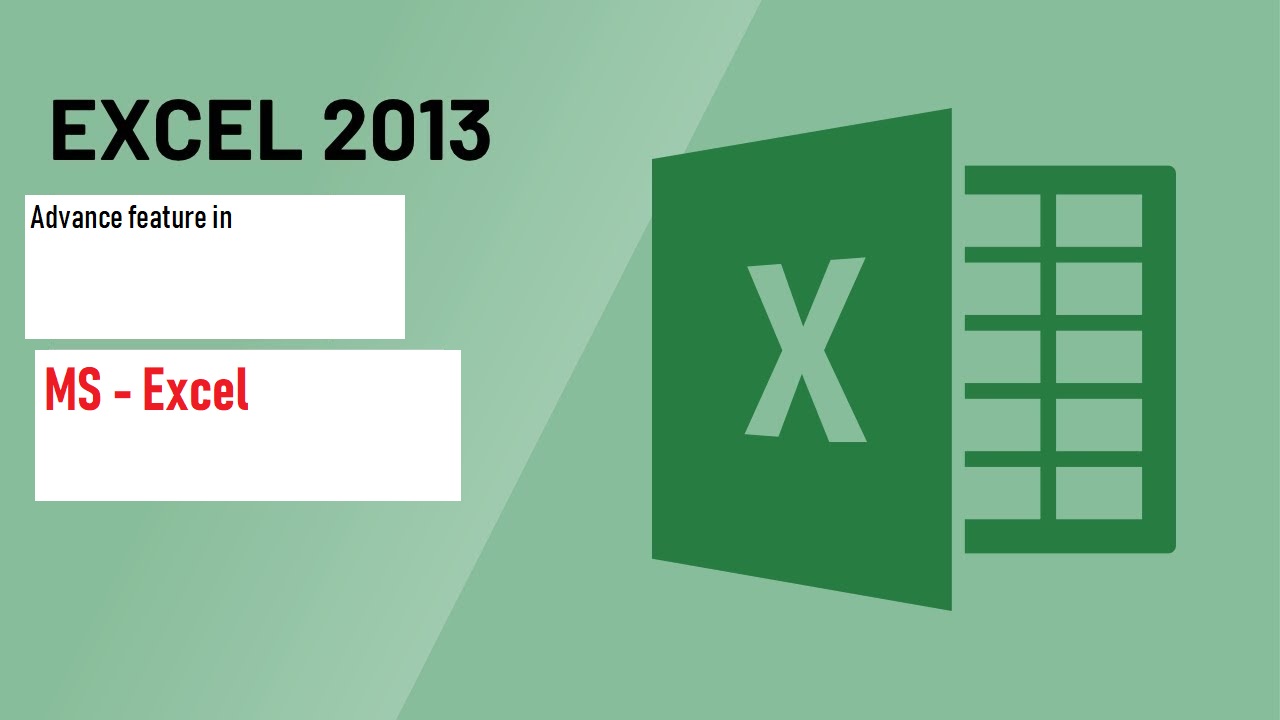 You are currently viewing Chapter 3: Advanced features in MS Excel