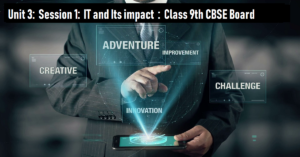 Read more about the article Unit 3: Session 1: ICT and Its impact