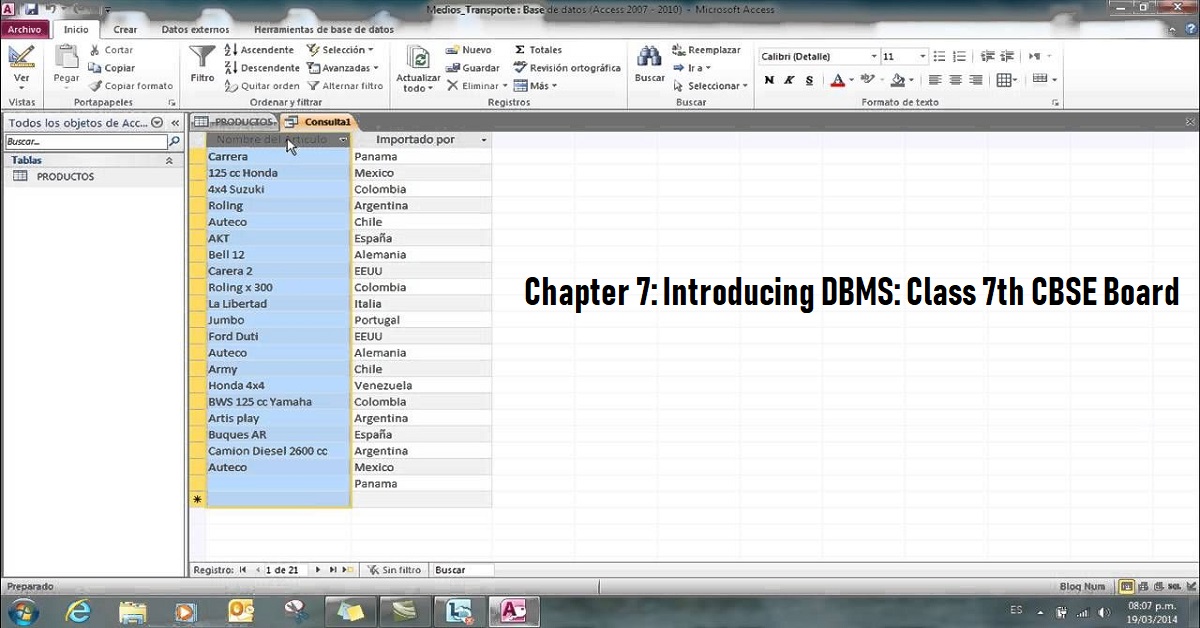 Read more about the article Chapter 7: Introducing DBMS: Class 7th CBSE Board